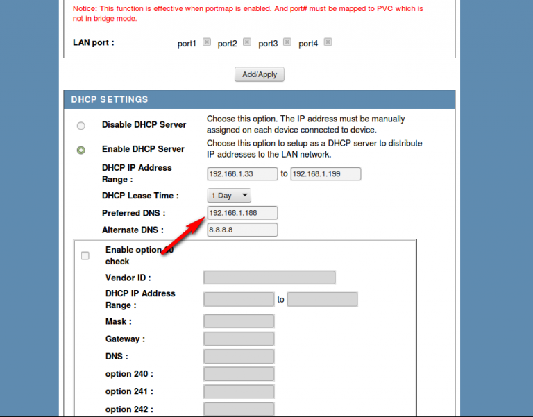 Synology dns server настройка