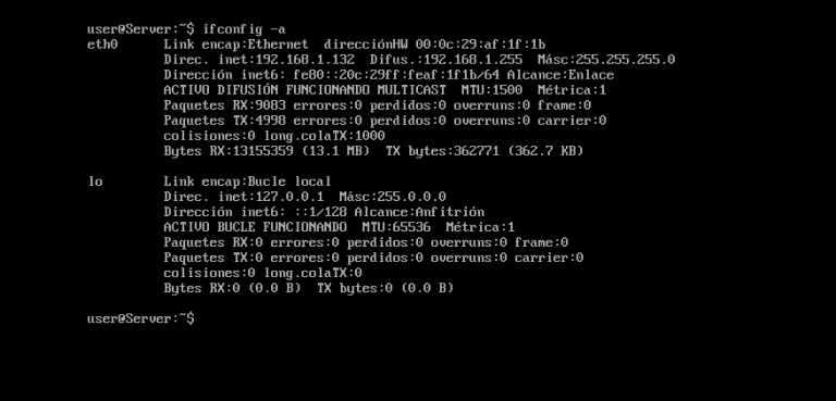IP estática Ubuntu 14.04 consola